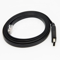 Nouveau câble série USB RJ45 RS232 FTDI personnalisé de 1,8 m (6 pieds) 2026