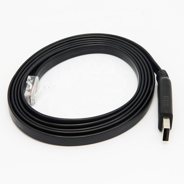 2026 New Factory Oem FTDI Chipset Rj45 to USB RS232 Serial Converter Adapter Cable