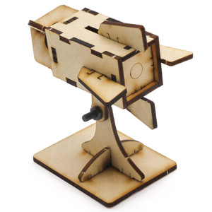 Kit de modèle de fusée en bois pour enfants de 4 à 6 ans, jouet éducatif STEM, projet d'assemblage - Product Image 2