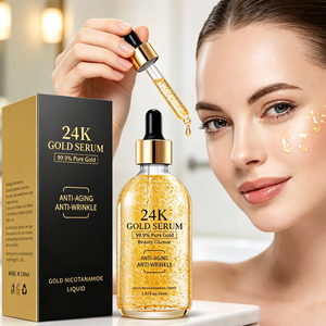 Suero de Oro 24K, Esencia Facial Antienvejecimiento con Nicotinamida, Suero Hidratante e Iluminador para una Piel con Apariencia más Joven y Suave - Product Image 5