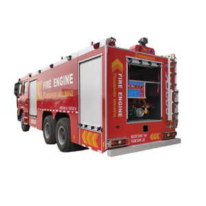 新しい6x4緊急消防救助トラック水スプリンクラーディーゼル燃料消火トラック - Product Image 3