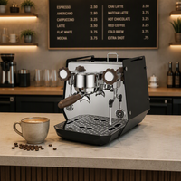 Machine à expresso électrique semi-automatique professionnelle pour la maison, le restaurant, le bureau, le café, vente chaude, garantie 1 an