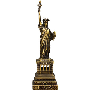 Maquette Métallique <span class=keywords><strong>Paris</strong></span> pour Décoration Intérieure, Souvenir en Métal, Cadeau Décoratif, Teinte Cuivre, pour Amis, Fournitures de Fête New York City - Product Image 1