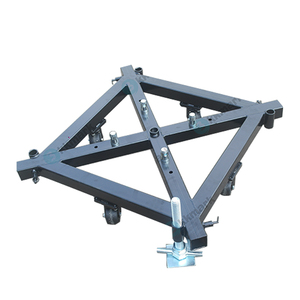 F34 Giàn Nhôm Mặt Đất Hỗ Trợ Tháp Cơ Sở Với Bánh Xe - Product Image 1