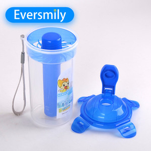 Distributeur <span class=keywords><strong>d</strong></span>'eau portable 3-en-1 pour l'été, 0,5 L, avec tube à glace, anti-fuite, bouteille de sport avec filtre - Product Image 3