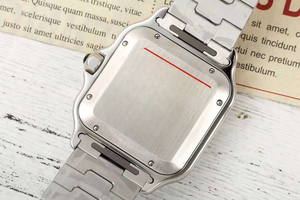 Montre mécanique automatique élégante et raffinée avec fermoir pliant en acier inoxydable, dotée d'un calendrier et d'un cadran bleu profond - Product Image 5