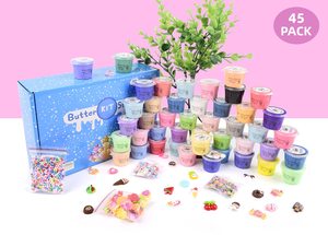 Mini Kit de Slime de Mantequilla Perfumado, Regalos para Fiestas de Navidad, Juguetes de Masilla para Niños, Juguete Antiestrés para Niñas y Niños - Product Image 2