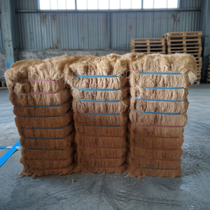 Fibre de coco naturelle brute à 100 % / Fibre de coco en balles - Écologique pour l'agriculture et la construction, fabriqué par Eco2go - Product Image 1