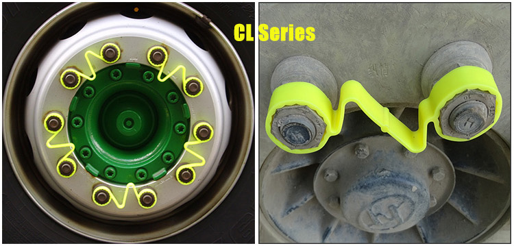 200 Indicatori Dadi Ruota Hrtyvhin - Controllo Allentamento Per Veicoli | Giallo Alta Visibilità 32/33 Mm - Foto 5