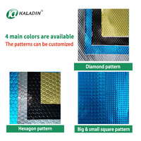 Tapis insonorisant pour voiture OEM en butyle insonorisant pour automobile Matériau d'isolation phonique et d'amortissement des vibrations