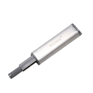 Jiufa Cabinet Door Rebound Device 78mm Base 122mm <b>Extended</b> Length Soft Closing Surface Mount Stainless Steel Minimalist Design - Product Image 4