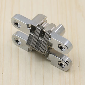 60.5x12.5 मिमी पॉलिश क्रोम 180 डिग्री जस्ता मिश्र धातु बालों के लिए - Product Image 1