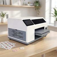 Imprimante UV à plat multifonctionnelle A3 mini 2-en-1 entièrement automatique pour cartes, autocollants, patchs TPU et logos – Imprimante UV DTF