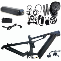 Paket Rangka Sepeda Listrik EMTB Serat Karbon Dengfu E22 Bafang M630 1500W 48V 52V