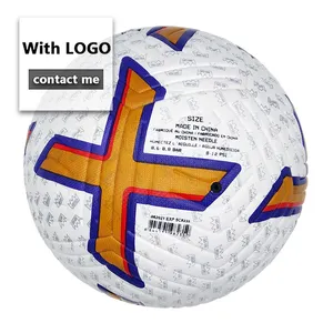 लोगो के साथ लीग फुटबॉल की गेंद आकार 4 आकार 5 कस्टम फुटबॉल बॉल क्लब मैच प्रशिक्षण पु संबंध गेंदों उच्च गुणवत्ता