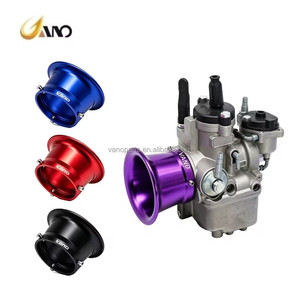 ชุดกรองอากาศ WANOU คุณภาพสูงสำหรับรถมอเตอร์ไซค์ รุ่น Velocity Stack CNC Air Funnel Racing Intake Horn สำหรับ Vario 125/150 WAVE110i <span class=keywords><strong>WAVE125i</strong></span> - Product Image 1