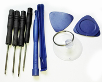 Kit d'outils de réparation mobile 9 en 1 Kit d'outils de réparation de téléphone portable Jeu de tournevis pour iphone X 8 7 6 5 4s 4 Meilleur prix