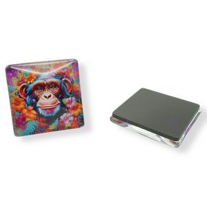 Custom Design Country City Landmark Animals Souvenir Gifts <b>Square</b> Refrigerator <b>Magnet</b> - Product Image 5