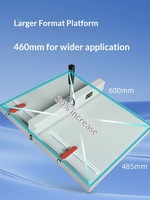Machine à plier et à rainurer manuelle A3 Bao Pre-YH-460A pour cartes de vœux, invitations, couvertures de livres avec