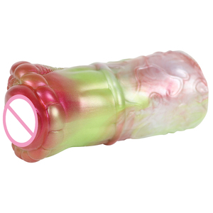 GEEBA Masturbatore Maschile a Forma di Leone, Giocattolo Sessuale con Vagina e Ano Realistici, Coppa per Masturbazione in Silicone per Uomo - Product Image 3
