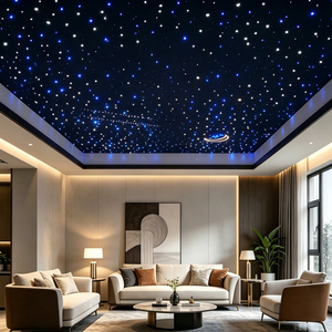 Iluminación LED de Fibra Óptica con Efecto de Cielo Estrellado, Cuerpo de Lámpara de PMMA, Estrella de Techo para el Hogar, Sala de Cine, KTV - Product Image 1