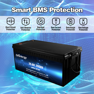 Grenergy แบตเตอรี่ LiFePO4พลังงานแสงอาทิตย์24โวลต์48โวลต์96โวลต์100AH 200แอมป์พร้อม BMS - Product Image 6