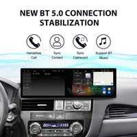 Autoradio MOOKAKA double écran tactile QLED 10,1 pouces Android 15 pour Mitsubishi Outlander 2014-2022 avec GPS et CarPlay, lecteur vidéo automobile