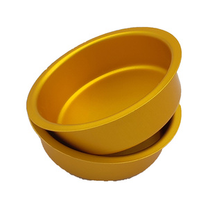 Decorazione per tavolo nuziale <span class=keywords><strong>Color</strong></span> <span class=keywords><strong>oro</strong></span> <span class=keywords><strong>portacandele</strong></span> <span class=keywords><strong>portacandele</strong></span> vuota Tealight tazza in alluminio forma rotonda - Product Image 6