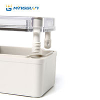 Boîtier de jonction extérieur étanche IP65/IP67 avec loquet à bascule, boîtier électrique en PC/ABS pour usage industriel