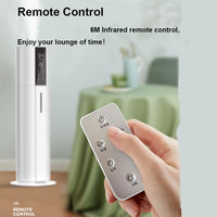Humidificateur ultrasonique 9L sur pied grande taille à brume froide avec fonctionnement silencieux et stérilisation pour usage domestique