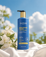 Crème volumisante pour cheveux à la biotine, au collagène et à l'acide hyaluronique, bio, végane, qualité salon, soin sans rinçage pour la croissance des cheveux