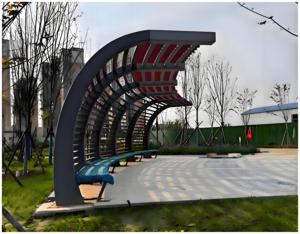 Escultura de espejo hueco de acero inoxidable para exteriores grande de diseño moderno, adorno de jardín cuadrado con características de paisaje - Product Image 5