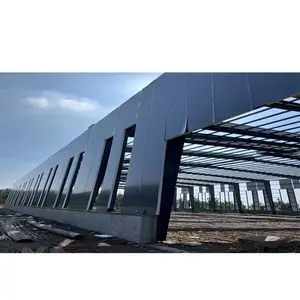 Промышленное стальное складское здание для дома и офиса, изготовленное строителями металлических складов