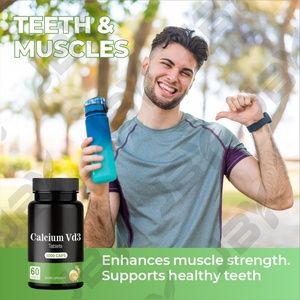 Cápsulas blandas de calcio JBY OEM ODM sin OMG ni gluten, 1200 <span class=keywords><strong>mg</strong></span> con vitamina D3 para adultos - Mejora la densidad ósea - Product Image 5