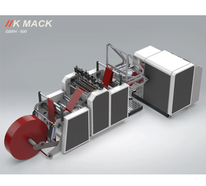 Máquina de Fabricación de Plástico Biodegradable para Basura, Totalmente Automática, Ecológica, Tecnología Avanzada GBRH600, Producción Continua - Product Image 1