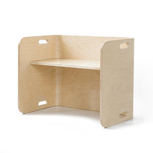 ชุดโต๊ะและเก้าอี้สำหรับเด็กอนุบาลโต๊ะไม้แข็งแรงอเนกประสงค์<span class=keywords><strong>โต๊ะ</strong></span>เรียนแฮนด์เมด - Product Image 4