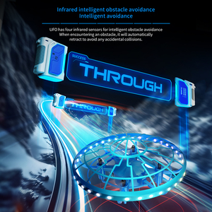 SJY-XS4 nóng bán UFO bóng xoay cảm ứng Hover Orb đĩa Nova Drone Boomerang bóng Spinner điều khiển tay LED bay bóng - Product Image 6