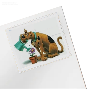 Etiquetas de Sellos Postales Adicionales para Correo, Álbum Retro de Dibujos Animados de <span class=keywords><strong>Scooby</strong></span> 2018, Colección de Sellos Permanentes de Papel para Oficina - Product Image 1