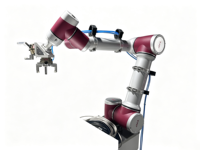 Bras robotisé collaboratif JAKA A5 6 axes pour la soudure par emboîtement avec composants PLC, alimentation 220V 5kW
