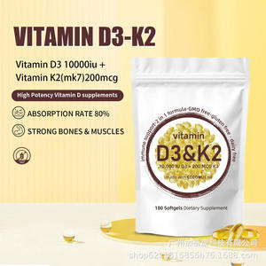 Hoge Kwaliteit Vitamine D3 K2 Zachte Capsules Essentieel Voor De Gezondheid Van De Botten En Calciumabsorptie - Product Image 3