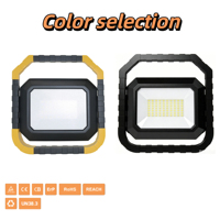 OUTLUX Lampe de travail LED pliable à poignée, portable, réglable, avec fonction de charge rapide USB, 30W 50W 100W, en promotion