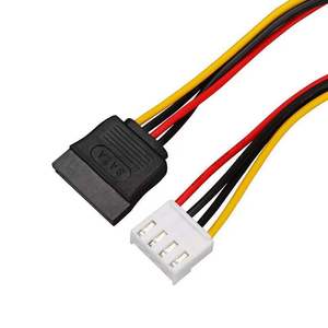 Cable de alimentación SATA VH3.96 a SATA para grabadoras de DVD y unidades de disquetes, cable de cobre, interfaz estándar de 1x0,5 mm - Product Image 3