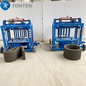 Línea de Producción de Anillos de Hormigón para Alcantarillas, Bloque Prefabricado de Canal Trapezoidal - Product Image 3