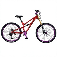 Vélo de montagne tout-terrain pour adultes, cadre en aluminium, suspension intégrale, VTT, vélo personnalisé, vente en gros de vélos, vélo tout-terrain
