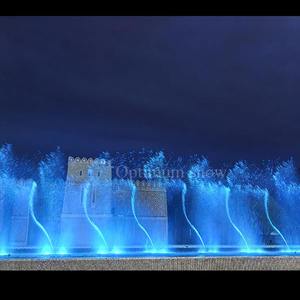 Современный прямоугольный фонтан из нержавеющей стали 304 (180х16 м) для уличного использования, с функцией музыкального танцующего фонтана, для проектов в Узбекистане - Product Image 4