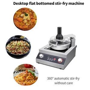 Kitchen Table Robot Cooking Machine Magnetic Control Induction Cooker Automatic Intelligent Cooking And Stir-frying Machine