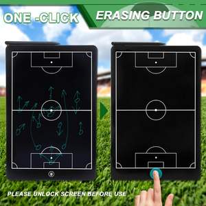 Ballon de football LCD 16 pouces, tableau d'entraînement tactique, stratégie, <span class=keywords><strong>basket</strong></span>-ball magnétique, tableau numérique électronique - Product Image 2