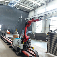 Máquina de soldadura robótica de estructura de acero ZMDE, Robot de marco de soldadura automático Roboter para soldadura