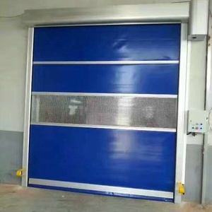 Thời tiết <span class=keywords><strong>PVC</strong></span> tốc độ cao Roll-up cửa nhanh Con lăn màn trập cửa - Product Image 6