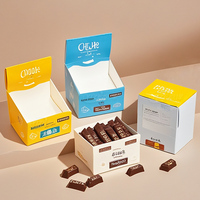 Boîtes de présentation en carton pour comptoir, personnalisées avec logo, prix de gros, carrées, pour chocolat, CDU